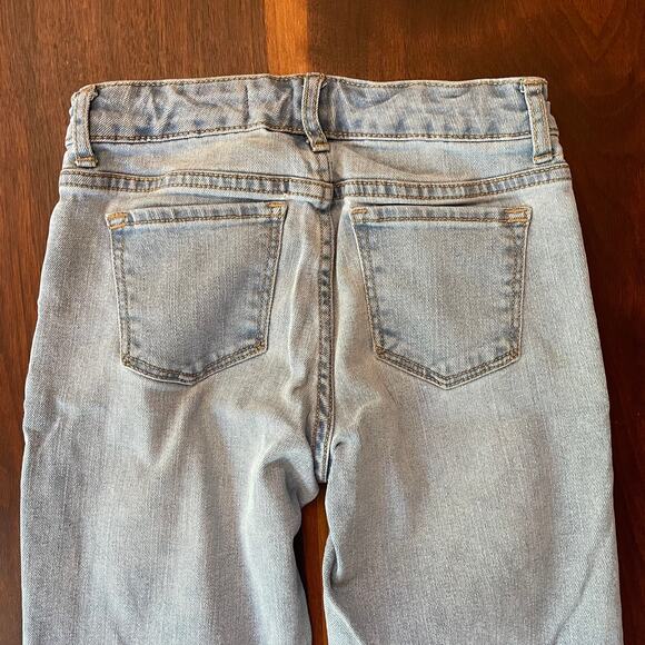 Girls Jeans Gap Kids Adjustable Waist Size 10 Slim EUC - Picture 4 of 8